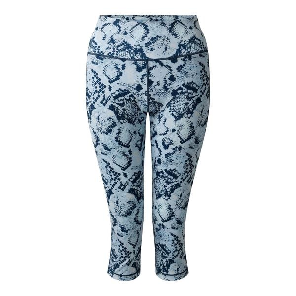 Damskie legginsy 3/4 Dare 2B Influential II. Niebieskie legginsy Dare 2b, bez wzorów. W wyprzedaży za 166,50 zł.