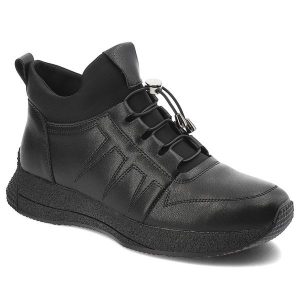 Czarne Wygodne Botki Artiker Obuwie Damskie Zapinane Na Suwak. Czarne botki ARTIKER, bez wzorów, ze skóry, bez obcasa, bez zapięcia. Za 212,99 zł.