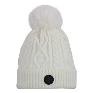 Czapka Peak Mountain Montchat. Białe czapki Peak Mountain, bez wzorów, sportowe. Za 70,00 zł.