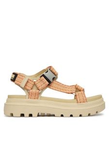 Palladium Sandały Pallacruisestrapwo 94708-210-M Beżowy. Brązowe sandały Palladium, bez wzorów, z materiału, bez obcasa, na płaskiej podeszwie, bez zapięcia. Za 399,99 zł.
