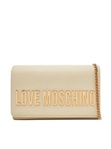 LOVE MOSCHINO Torebka JC4103PP1MKD0110 Beżowy. Brązowe torebki klasyczne LOVE MOSCHINO, bez wzorów, ze skóry, bez dodatków. Za 469,99 zł.