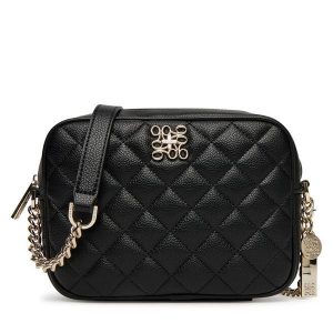 Torebka Nine West. Czarne listonoszki Nine West, bez wzorów, bez dodatków. Za 199,99 zł.