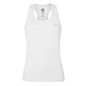 Koszulka Damska Modernize II. Białe bluzki Dare 2b, s, bez wzorów, bez kołnierzyka, bez ramiączek. Za 74,99 zł.