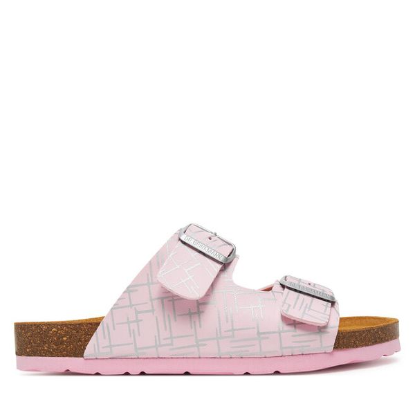 Klapki Dr. Brinkmann. Czerwone klapki Dr. Brinkmann, bez wzorów, bez obcasa. Za 259,99 zł.