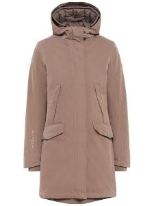 Camel Active Parka w kolorze szarobrązowym rozmiar: 40. Brązowe płaszcze Camel Active, bez wzorów, bez kaptura. Za 685,45 zł.