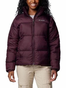Columbia Kurtka zimowa "Puffect II" w kolorze czerwonym rozmiar: XL. Czerwone kurtki Columbia, na zimę, xl, bez wzorów, z puchu, bez kaptura. Za 279,95 zł.