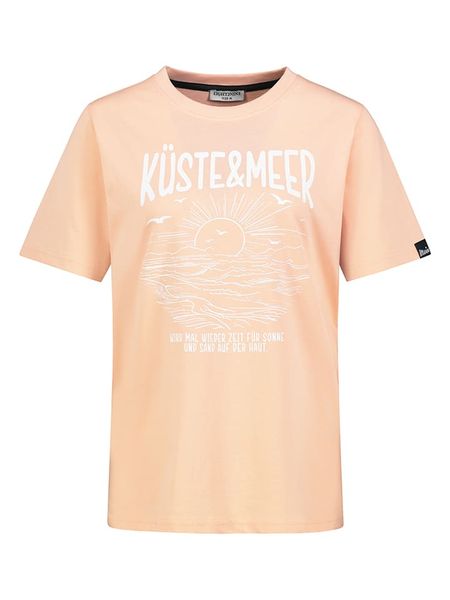 Eight2Nine Koszulka w kolorze pomarańczowym rozmiar: XL. Pomarańczowe bluzki Eight2Nine, xl, bez wzorów, z bawełny, bez kołnierzyka, bez ramiączek. Za 43,99 zł.