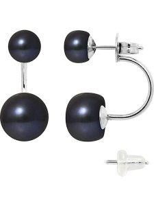 Pearline Srebrne kolczyki-wkrętki z perłami rozmiar: onesize. Niebieskie kolczyki Pearline, z perłą, srebrne. Za 304,99 zł.