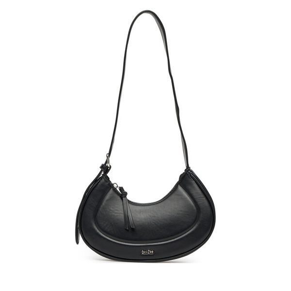 Torebka DeeZee. Czarne torebki klasyczne DeeZee, bez wzorów, bez dodatków. Za 89,99 zł.