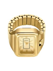 Fossil Zegarek Watch Ring ES5343 Złoty. Żółte, analogowe zegarki Fossil. Za 479,99 zł.