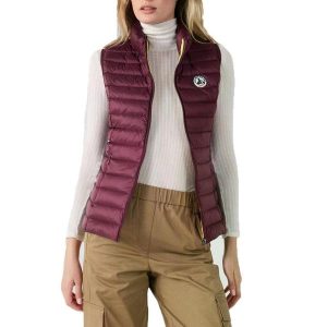 JOTT SEDA Bordeaux. Czerwone kurtki Jott, bez wzorów, z tkaniny, bez kaptura. Za 440,99 zł.