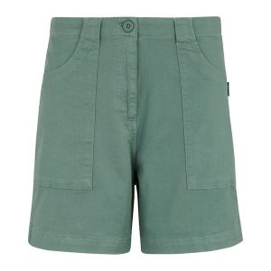 Shorty Damskie Liza. Zielone szorty Regatta, bez wzorów, sportowe. Za 169,99 zł.
