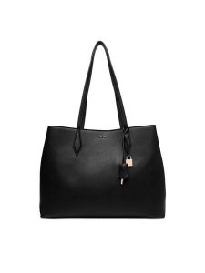 Aldo Torebka Maela 14076939 Czarny. Czarne shopper bag ALDO, bez wzorów, ze skóry, bez dodatków. Za 329,99 zł.