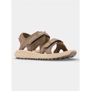 Sandały Damskie Columbia Konos Hiker 2-Strap. Brązowe sandały Columbia, bez wzorów, bez obcasa, bez zapięcia. Za 299,00 zł.