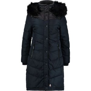 Khujo LUBECK LONG Płaszcz zimowy navy. Płaszcze marki khujo. W wyprzedaży za 510,95 zł.