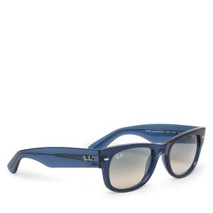 Okulary przeciwsłoneczne Ray-Ban. Niebieskie okulary przeciwsłoneczne Ray-Ban. Za 599,99 zł.
