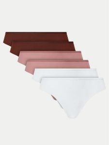 Hunkemöller Komplet 3 par fig Chicory 206432 Kolorowy. Komplety bielizny Hunkemöller, bez wzorów, z syntetyku. Za 79,99 zł.