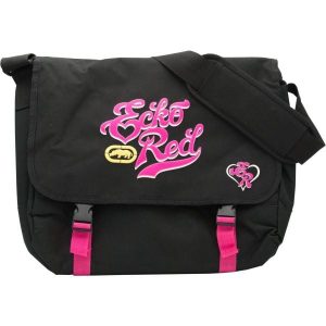 Torba sportowa Eco Red na laptopa 17". Czarne torby podróżne i sportowe ECKO RED, bez wzorów. Za 61,99 zł.