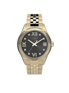 Timex Zegarek Waterbury TW2V45700 Złoty. Żółte, analogowe zegarki Timex. Za 486,99 zł.