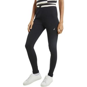 Legginsy Damskie Nautica Pasadena. Czarne legginsy Nautica, bez wzorów, z materiału. Za 209,00 zł.