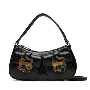 Torebka Just Cavalli. Czarne torebki klasyczne Just Cavalli, bez wzorów, bez dodatków. Za 609,99 zł.
