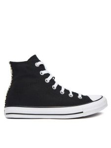 Converse Trampki Chuck Taylor All Star Leopard A14940C Czarny. Czarne trampki Converse, bez wzorów, z materiału, bez zapięcia. Za 239,99 zł.