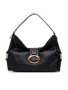 Guess Torebka Camden HWWW93 08180 Czarny. Czarne torebki klasyczne Guess, z aplikacjami, ze skóry, bez dodatków. Za 674,99 zł.