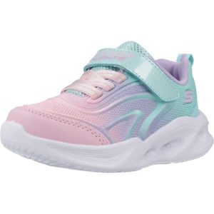 Buty SKECHERS SOLA GLOW Wielokolorowy. Buty trekkingowe Skechers, z syntetyku, bez zapięcia. Za 196,99 zł.