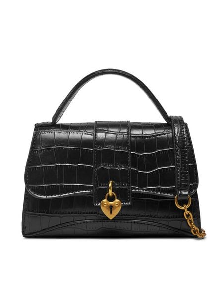 DeeZee Torebka SMT6001-R Czarny. Czarne torebki klasyczne DeeZee, bez wzorów, ze skóry, bez dodatków. Za 129,99 zł.