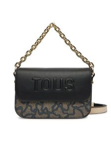 TOUS Torebka Chain Kaos Icon 2002200351 Beżowy. Brązowe torebki klasyczne Tous, bez wzorów, ze skóry, bez dodatków. Za 629,99 zł.
