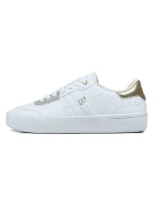 GAP Sneakersy "Boudler" w kolorze białym rozmiar: 38. Białe trampki GAP, bez wzorów, bez zapięcia. Za 148,96 zł.