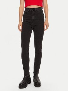 Hugo Jeansy Girali 50527063 Szary Skinny Fit. Szare jeansy Hugo, bez wzorów, z bawełny. Za 299,99 zł.