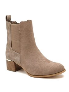 Sixth Sens Botki w kolorze khaki rozmiar: 37. Brązowe botki Sixth Sens, bez wzorów, bez obcasa, bez zapięcia. Za 168,95 zł.