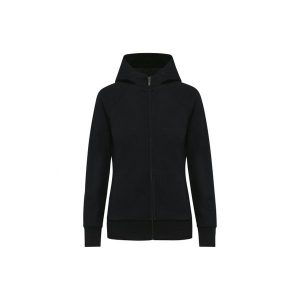 Bluza damska z kapturem Kariban Premium. Czarne bluzy KARIBAN, bez wzorów, z tkaniny, z kapturem. Za 242,00 zł.