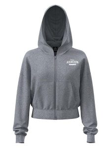 Under Armour Bluza "Icon Fleece" w kolorze szarym rozmiar: XS. Szare bluzy Under Armour, xs, bez wzorów, bez kaptura. Za 192,95 zł.