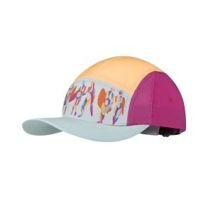 Czapka z daszkiem BUFF 5 PANEL GO CAP LAGUA. Czerwone czapki Buff, bez wzorów, z elastanu, eleganckie. Za 118,93 zł.