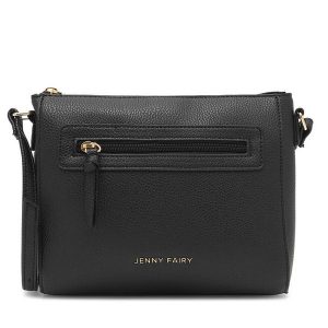 Torebka Jenny Fairy. Czarne listonoszki Jenny Fairy, bez wzorów, bez dodatków. Za 89,99 zł.
