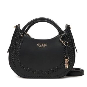 Torebka Guess. Czarne torebki klasyczne Guess, z aplikacjami, bez dodatków. Za 489,99 zł.