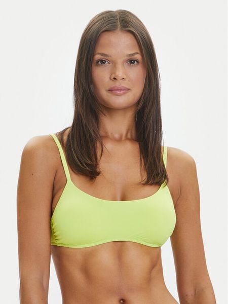 United Colors Of Benetton Góra od bikini 3P5H5R1MQ Żółty. Żółte bikini United Colors of Benetton, bez wzorów, z syntetyku. Za 139,99 zł.