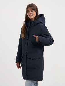 TRAVELIN' Parka "Ester" w kolorze granatowym rozmiar: 3XL. Niebieskie płaszcze Travelin', xl, bez wzorów, bez kaptura. Za 521,99 zł.
