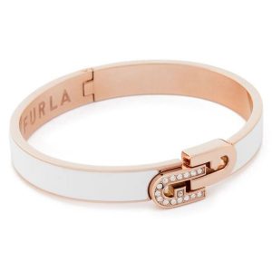 Bransoletka Furla. Białe bransoletki Furla. Za 339,99 zł.