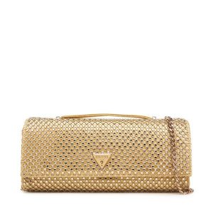 Torebka Guess. Żółte torebki klasyczne Guess, z aplikacjami, bez dodatków. Za 659,99 zł.