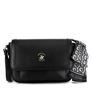 Torebka Beverly Hills Polo Club. Niebieskie listonoszki Beverly Hills Polo Club, bez wzorów, bez dodatków. Za 149,99 zł.