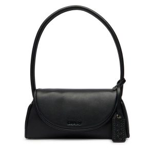 Torebka HUGO. Czarne torebki klasyczne Hugo, bez wzorów, bez dodatków. Za 429,99 zł.