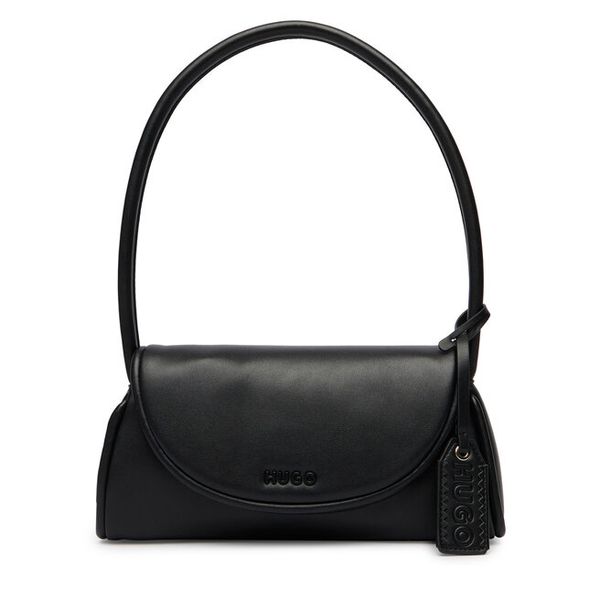 Torebka HUGO. Czarne torebki klasyczne Hugo, bez wzorów, bez dodatków. Za 429,99 zł.