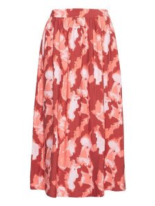 MOSS COPENHAGEN Spódnica "Magnella Ladonna" w kolorze czerwono-różowym rozmiar: S. Czerwone spódnice Moss Copenhagen, na imprezę, s, bez wzorów, z wiskozy, klasyczne, maxi. Za 118,56 zł.