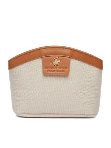 Beverly Hills Polo Club Kosmetyczka CEO-BHPC-W1-014-SS26 Beżowy. Brązowe kosmetyczki Beverly Hills Polo Club, bez wzorów, z materiału, bez dodatków. Za 79,99 zł.