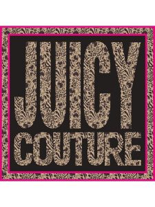 Juicy Couture Chusta w kolorze czarnym - 45 x 45 cm rozmiar: onesize. Czarne apaszki i chusty Juicy Couture, bez wzorów, z materiału. Za 130,99 zł.