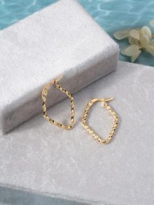 Lodie Silver Pozłacane kolczyki-kreole rozmiar: onesize. Szare kolczyki Lodie Silver, pozłacane. Za 143,99 zł.