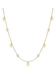 Tamaris Naszyjnik z elementami ozdobnymi - dł. 45 cm rozmiar: onesize. Naszyjniki Tamaris, z cyrkonią, ze stali. Za 140,20 zł.